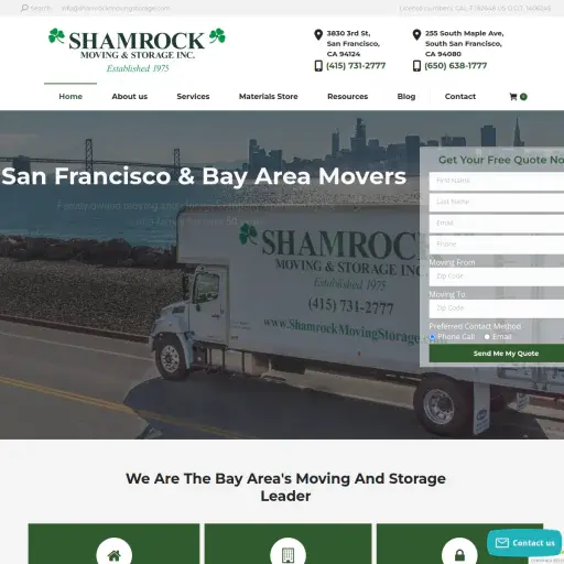 Shamrock Moving and Storage, Inc.