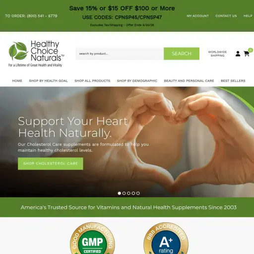 Shop Healthychoicenaturals