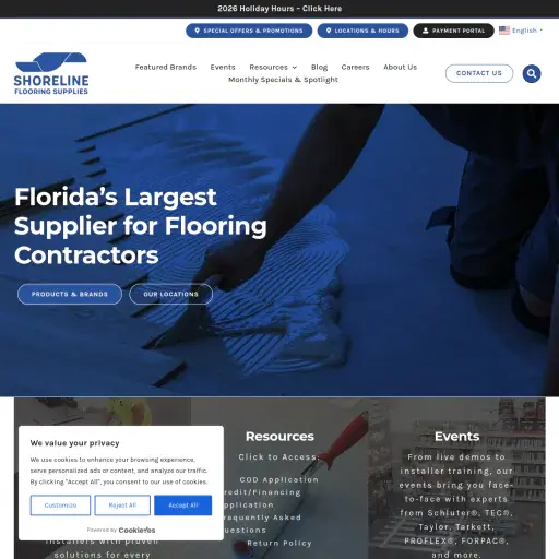 Shoreline Flooring Supplies
