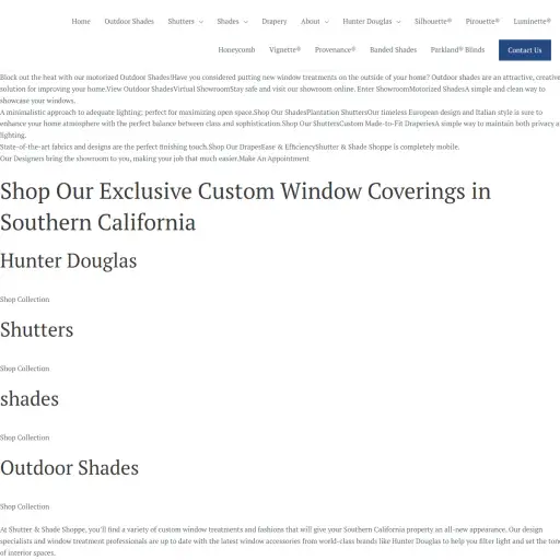 Shutter & Shade Shoppe