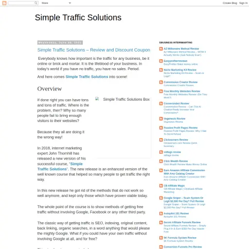 Simpletrafficsolutions9 Blogspot
