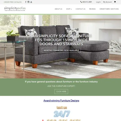 Apartment sofas - Small sofas - Simplicity Sofas