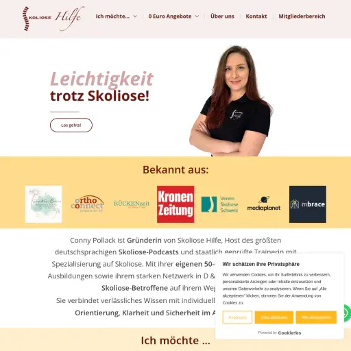 Skoliose Hilfe