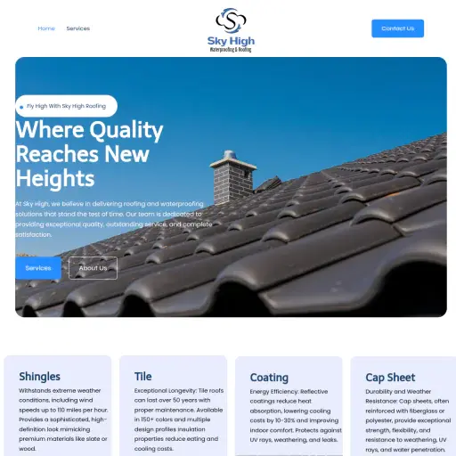 Sky High Waterproofing & Roofing