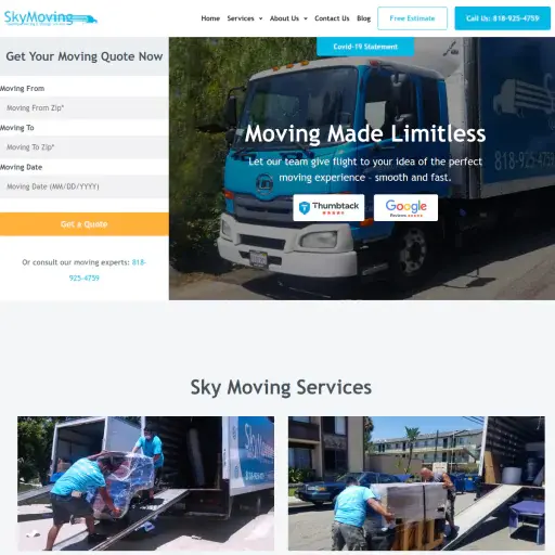 Sky Moving