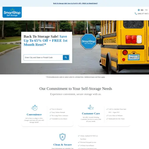 smartstopselfstorage.com