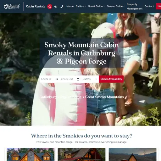 Colonial Properties Cabin & Resort Rentals