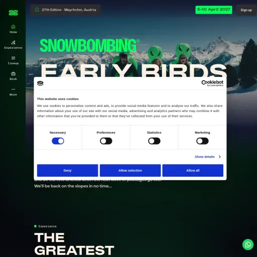 snowbombing.com