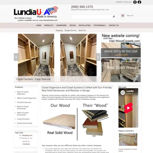 Solid Wood Closets