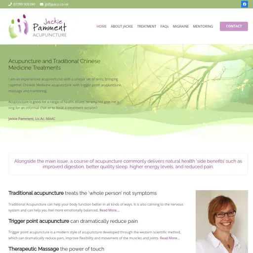 Jackie Pamment Acupuncture