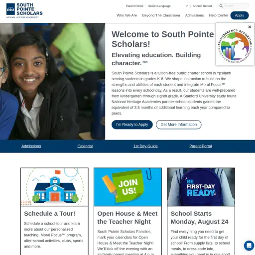 South Pointe Scholars Charter Academy