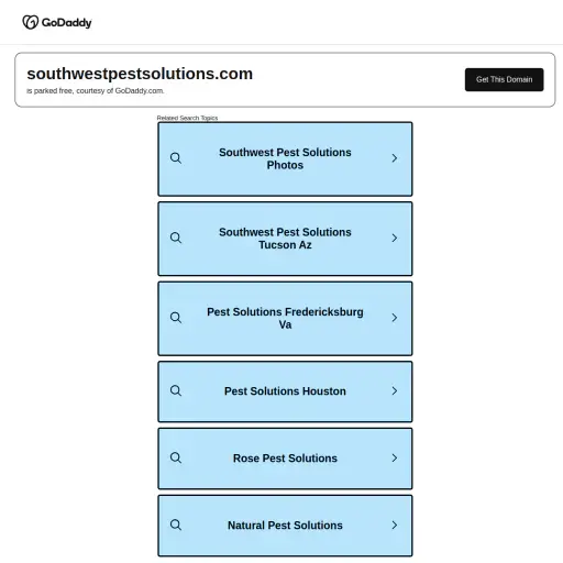 Southwestpestsolutions