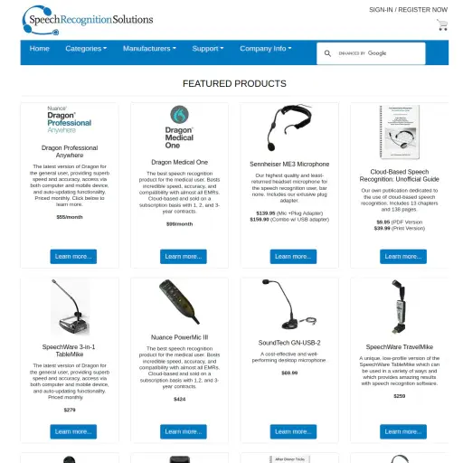 Speechrecsolutions