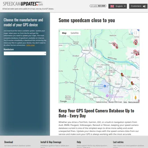 Speedcamupdates