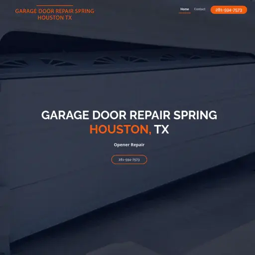 Garage Door Repair Spring Houston