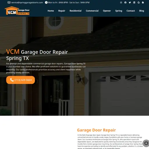 VCM Garage Door Repair