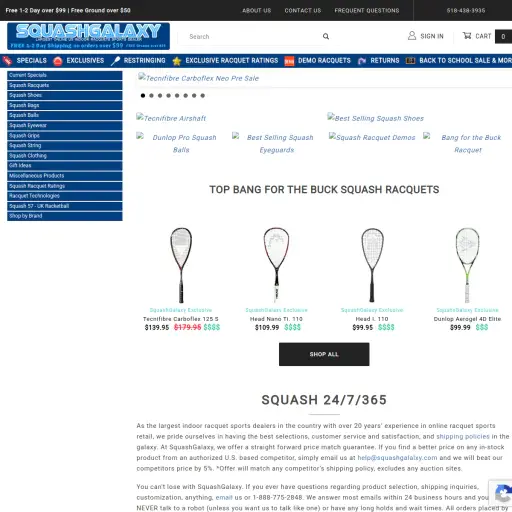 SquashGalaxy - 100% Squash - Squash Equipment - Squash