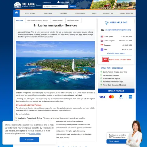 srilankaimmigration.org