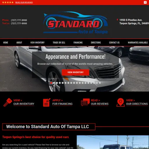 Standardautooftampa