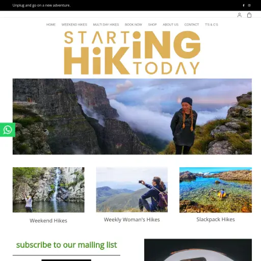 Starthikingtoday