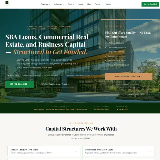 Starting Gate Financial