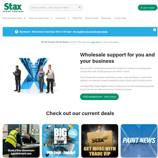 Stax Trade Centres