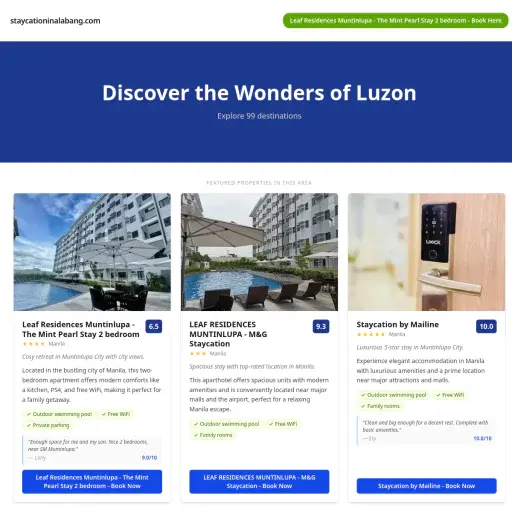 Staycationinalabang