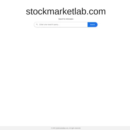 Stock Market Lab