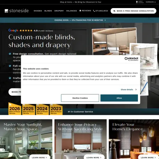 Stoneside Blinds & Shades