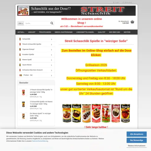 Streit Schaschlik