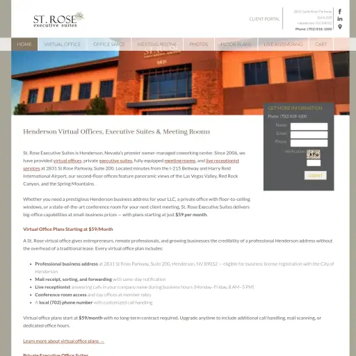 St Rose Executive Suites and Virtual Offices