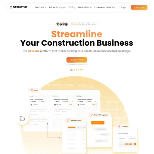 Structur Software for Contractors