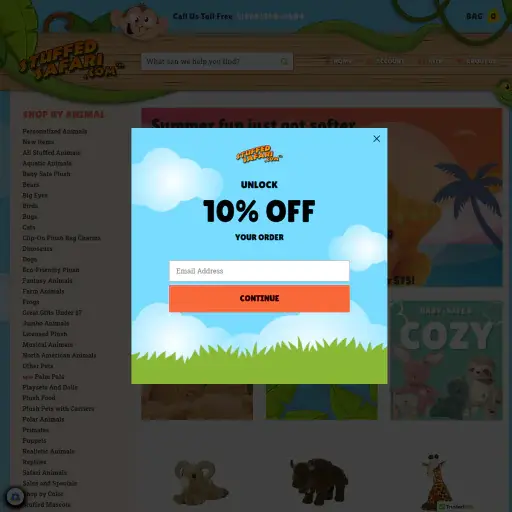 Stuffed Safari