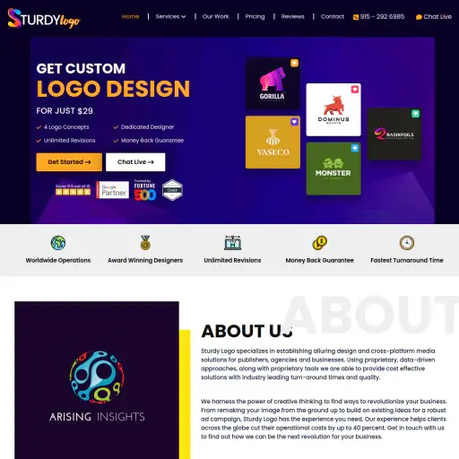 Sturdy Logo Design