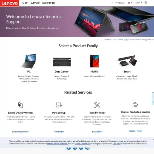 Support Lenovo