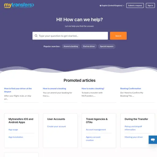 Support Mytransfers