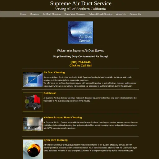Supreme Air Duct Services