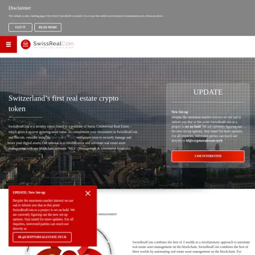 SwissRealCoin