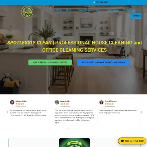 Spotlessly Clean House Cleaning & Janitorial