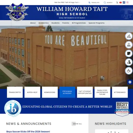 tafthighschool.org