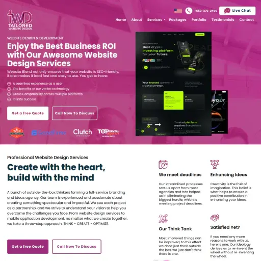 Tailored Website Design