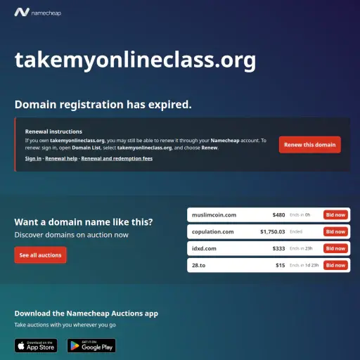 Takemyonlineclass