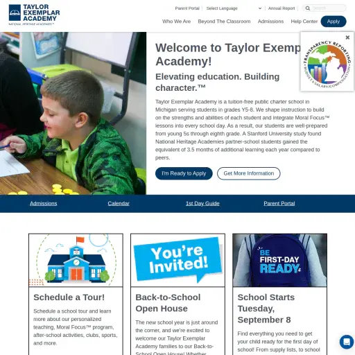 Taylor Exemplar Academy