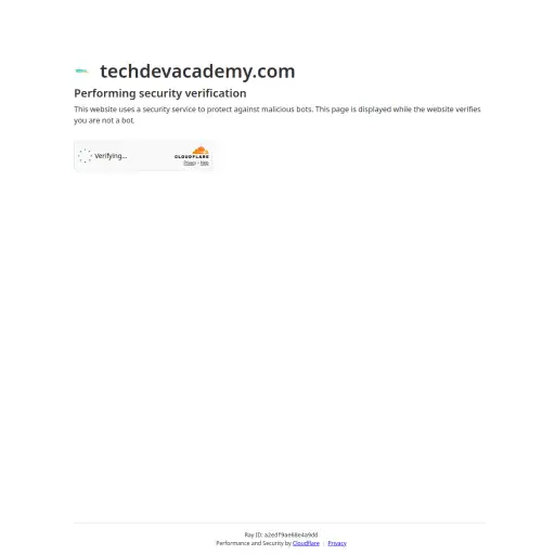 TechDev Academy