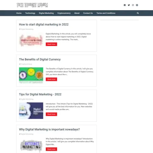 Techthoughtmedium Blogspot