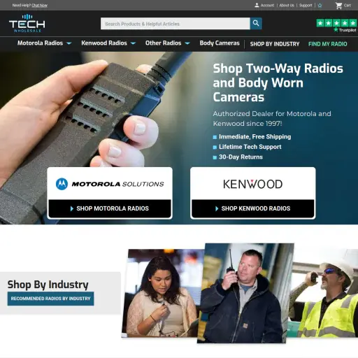 TechWholesale.com Motorola and Kenwood Two-Way Radios