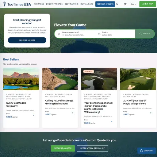 Tee Times USA