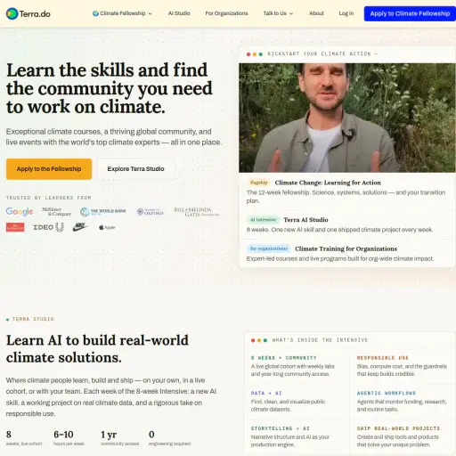 Terra.do - Climate Change: Learning for Action
