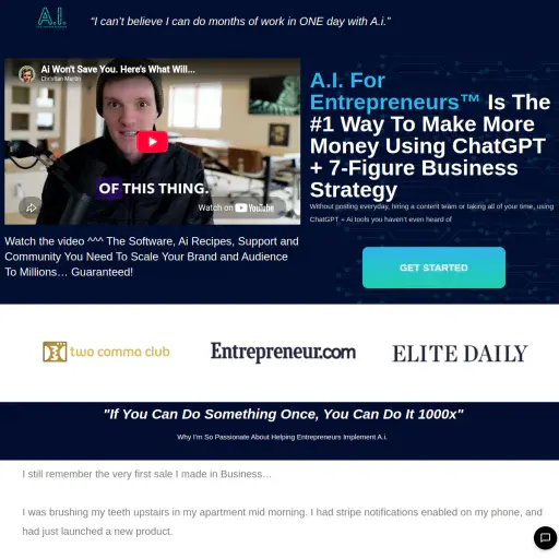 The AI Entrepreneur