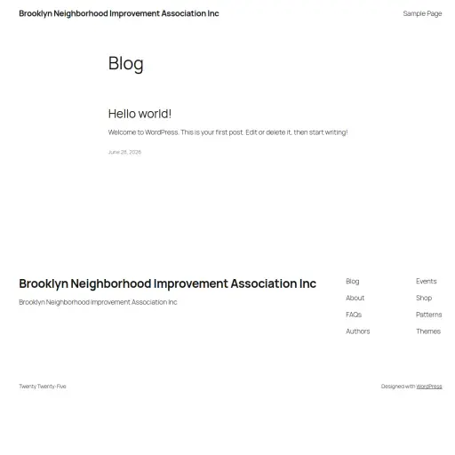 Brooklyn Neighborhood Improvement Association